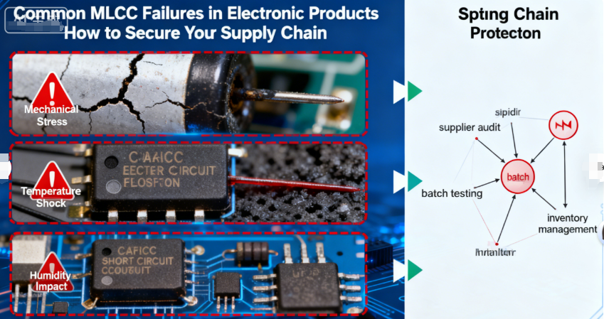 Common MLCC Failures in Electronic Products How to Secure Your Supply Chain